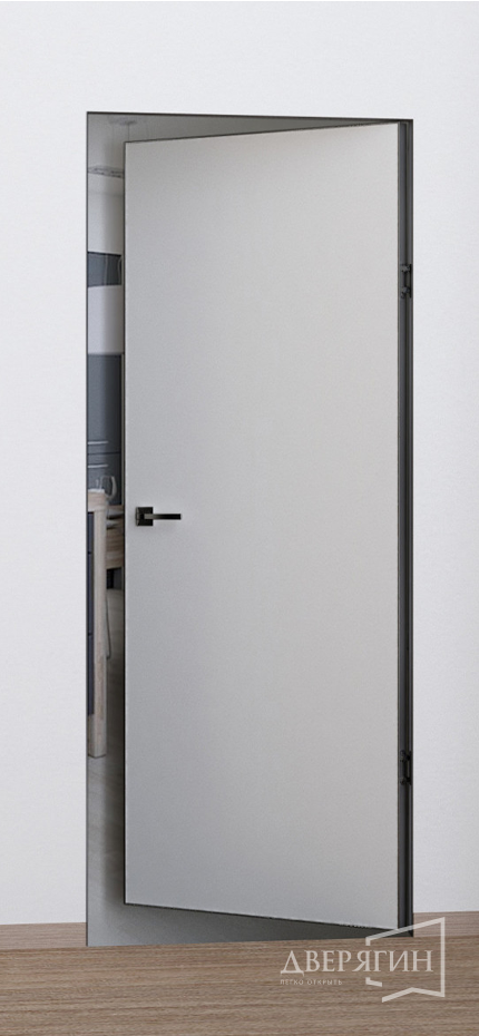 Скрытая дверь INVISIBLE 6 - 59 мм внутреннего открывания (комплект) Дверягин