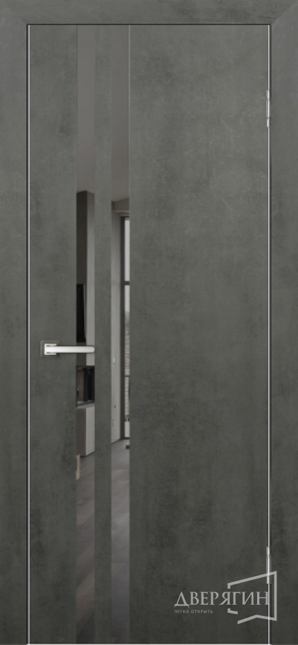 Межкомнатная дверь Lavia-1 Серый Камень Geona (Уценка) Дверягин