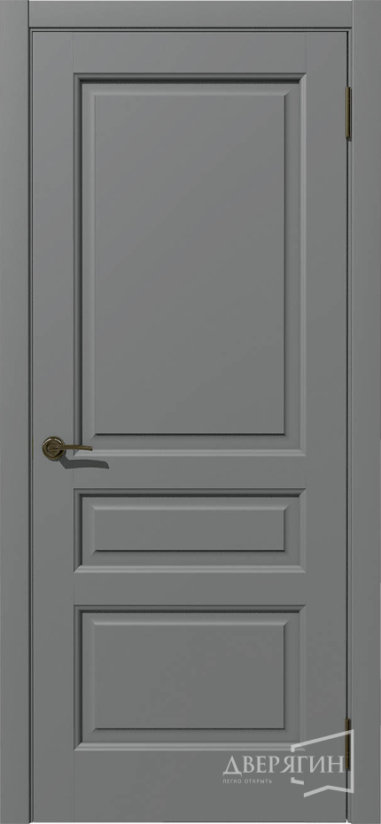 Межкомнатная дверь Пиано ДГ Софт Тач Серый (Уценка) Дверягин