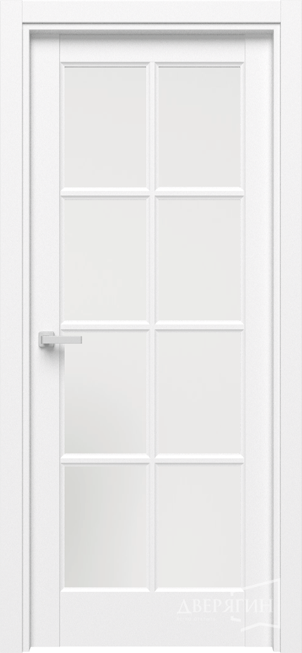 Межкомнатная дверь QD8 софт белый (уценка) Дверягин